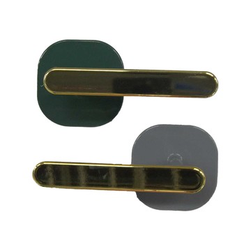 BANHESTYLE 半河家居 撞色把手掛勾 2件組 14 x 7.1cm  顏色隨機  1組