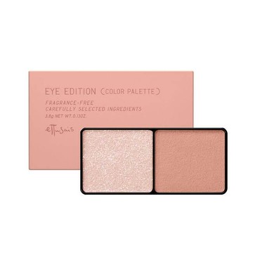 艾杜紗 微暮絲絨雙色眼影3.8g【18赤香粉】