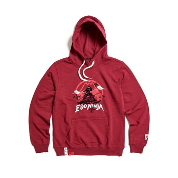 江戶勝｜男裝｜伊賀忍者印花連帽T恤