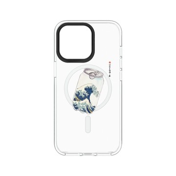 犀牛盾Clear (MagSafe 兼容)防摔背蓋手機殼 【獨家設計款】 - 瓶之聲