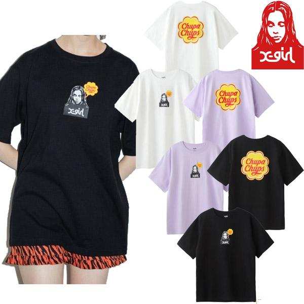 エックスガール X-GIRL CHUPA CHUPS S/S TEE チュッパチャプス 半袖 T