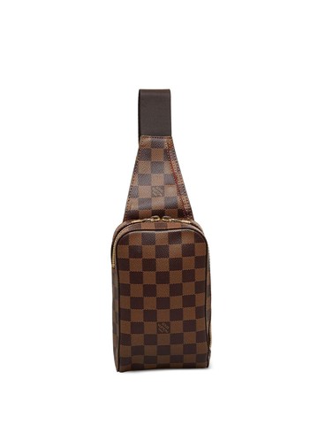 Louis Vuitton Pre-Owned - 2004 pre-owned Geronimos bag - women - Canvas - One Size - Brown