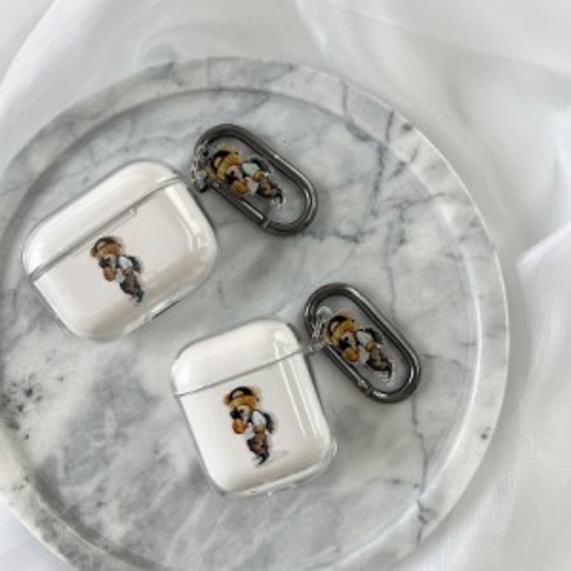 海外限定】 AirPods Proケース ミラー ブラック オシャレ かわいい 韓国