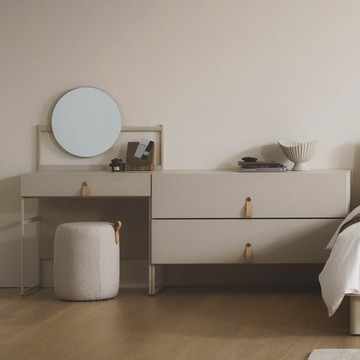 【iloom 怡倫家居】Heizel R 800型梳妝台 兩色可選 梳妝台 化妝台 化妝桌 梳妝桌