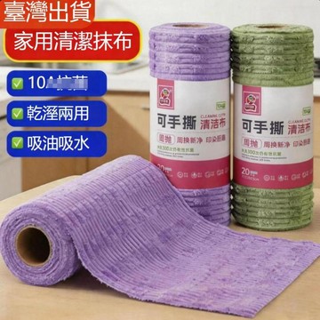 高雄出貨🔥手撕抹布 擦拭布 珊瑚絨抹布 懶人抹布 百潔布 洗碗布 洗碗巾 吸水抹布 廚房抹布 乾溼兩用 竹節絨 抹布手撕