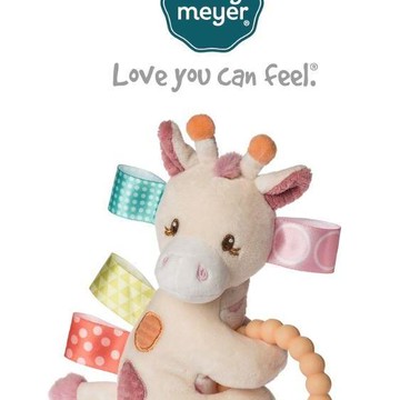 標籤手搖鈴-長頸鹿荳荳