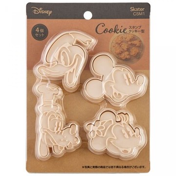【震撼精品百貨】Micky Mouse_米奇/米妮 ~迪士尼 DISNEY 米奇 造型餅乾壓模4入組 (米款)*54970