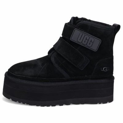 アグ UGG ニューメル プラットフォーム ムートンブーツ