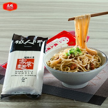 【大成食品】鐵人牌家常麵(260g/包)