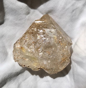 黃泥骸骨 黃泥 骨干 開窗 閃靈鑽 水晶 天然礦物晶 礦石標本 礦標