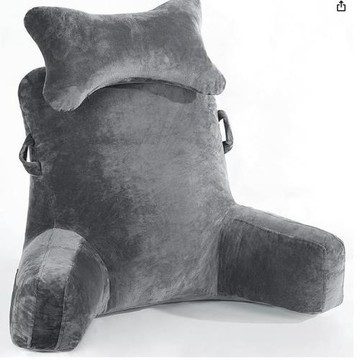 家紡家居跨境閱讀枕雙提手靠墊孕婦護腰靠懶人沙發床頭可拆洗靠背