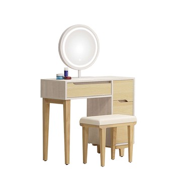 obis 帕特3尺(木面)鏡台(含椅)