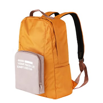 Reddot 紅點生活 牛津布拉桿折疊旅行收納後背包  46 x 32 x 12cm  赤陶色