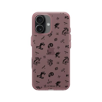 iPhone 17 Clear (相機按鈕) 晶醺玫 - 哈利波特 Harry Potter - 哈利波特 Pattern