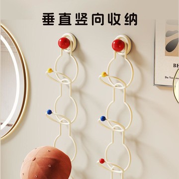 台灣免運🔥帽子收納掛架 多功能衣架 吸盤掛帽收納神器 門後圍巾衣帽掛鉤 免打孔包包置物架 帽展示架 帽子收納 多功能衣
