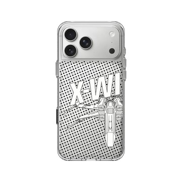 iPhone 17 Pro Max Clear Case（相機按鈕） 透明 - 迪士尼-星際大戰 Star Wars - POP X戰機 X-WI