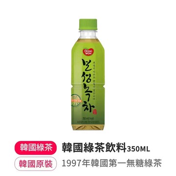 【韓味不二】韓國綠茶飲料350mlx24入/箱
