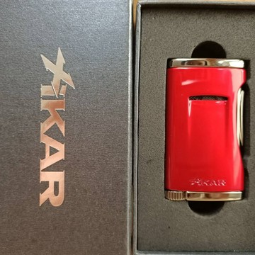 【現貨】正品 美國 XIKAR Xidris Single Lighter 單焰打火機 (紅色)