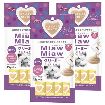 MIAWMIAW 妙喵肉泥2號  干貝  60g  3袋