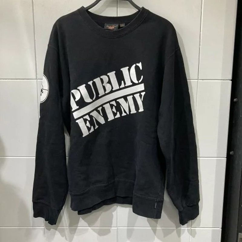 【新品M】Supreme Public Enemy Crewneck