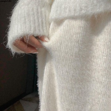 台出✨ 加絨加厚女褲長褲 👖 【米米唯】仿水貂絨闊腿褲女秋冬加厚加絨高腰垂感直筒拖地長褲子