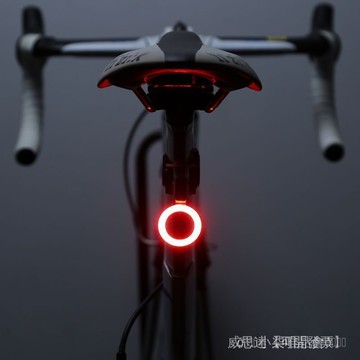 優選之家】🌸自行車尾燈usb充電山地車燈夜騎公路車騎行高亮創意尾燈裝備配件 B 7 Z 0 I