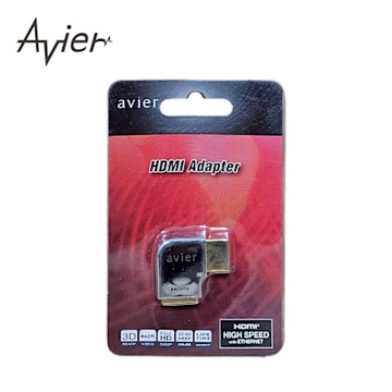 【Avier】HDMI 公對母 延伸轉換頭 轉接頭 轉向 右旋90度