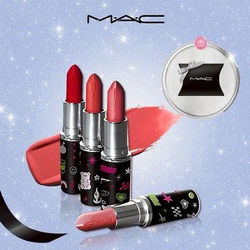 享彩妝服務兌換券💐【MAC】新貼紙！貼心可愛唇彩組 極自我唇膏/超水感持色水唇膏2選1+3款  | 唇蜜 潤唇膏 唇露 護唇膏 唇膏 生日禮物 摩羯座禮物