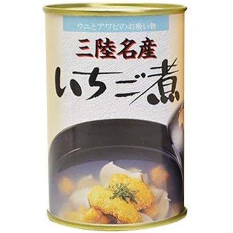 宏八屋 三陸直送 いちご煮 缶詰 425g 5缶入 ギフト箱入