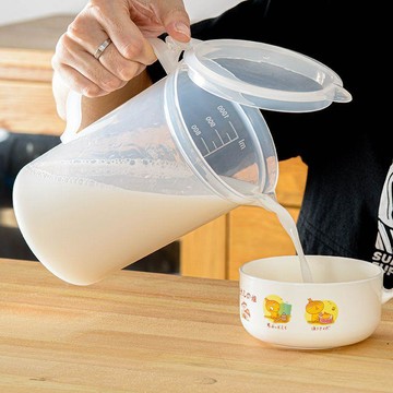 免運💒臺灣熱銷🐬微波爐加熱牛奶杯早餐喝奶杯子家用耐高溫衝奶粉豆漿帶刻度烘焙杯