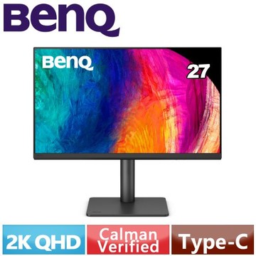 BenQ明基 27型 PD2706QN USB-C 2K 專業設計繪圖螢幕 公司貨
