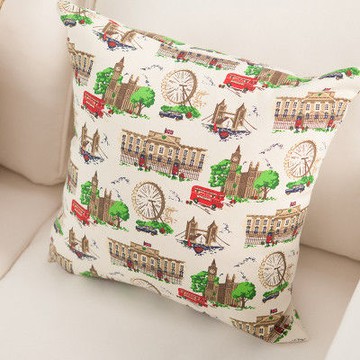 【協貿】田園鄉村宜家布藝城堡休閒時尚抱枕含芯