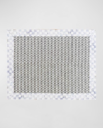 Sterling Check Rug, 2'x 3'
