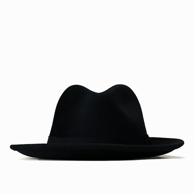 美品◎Bailey ベイリー FEDORA 中折ハット フェルト帽 USA製 黒 楽天市場】BAILEY 中折れハット フェルト帽 帽子 メンズ