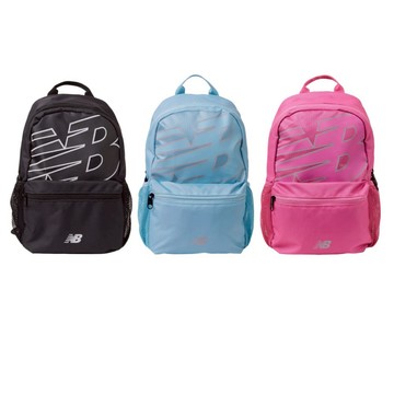 【New Balance】後背包 黑/藍/粉 可調式背帶 隔層分隔 多色聖誕交換禮物