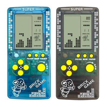 新款俄羅斯方塊掌上游戲機掌機懷舊復古兒童大屏幕可充電背光高清【Snowbelle優選】