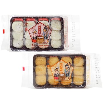 雪之戀 古早味麻糬(120g) 紅豆／花生／黑糖 款式可選【小三美日】D009656 月老 拜拜 土地公 七夕