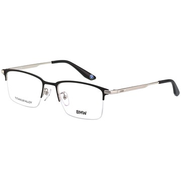 BMW 純鈦 光學眼鏡(黑色)BW5090H