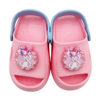 台灣製仙子伊布電燈涼鞋 (涼拖鞋 寶可夢 電燈鞋 童鞋 台灣製 POKEMON 寶可夢童鞋 小童)