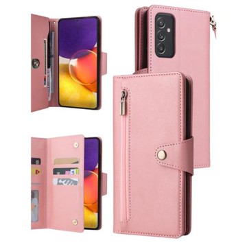 適用三星A35手機殼A53保護套A56翻蓋式A33插卡A34皮套A52防摔A16/A36零錢包A54款A13掛繩A17 A15 A25新款S23+