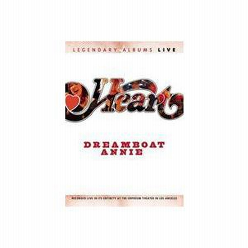 輸入盤 HEART / DREAMBOAT ANNIE LIVE [DVD] | LINEブランドカタログ 