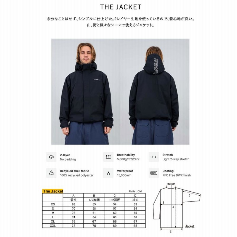 24-25 BEYOND MEDALS/ビヨンドメダルズ THE JACKET メンズ 24-25 BEYOND MEDALS/ビヨンドメダルズ THE JACKET メンズ