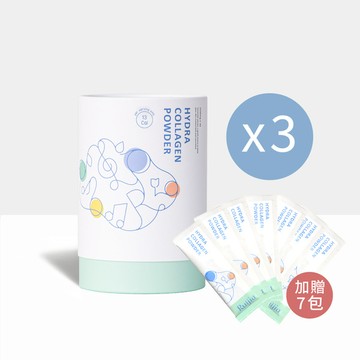鋅酵母膠原蛋白粉-三入組 贈7包