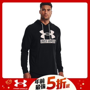 【UNDER ARMOUR】UA 男 Rival Terry連帽長袖套頭衫