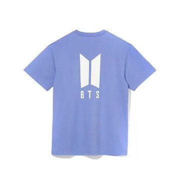 BTS x New Era 防彈少年 薰衣草色 LOGO 短袖 NE12579908 [台灣現貨]