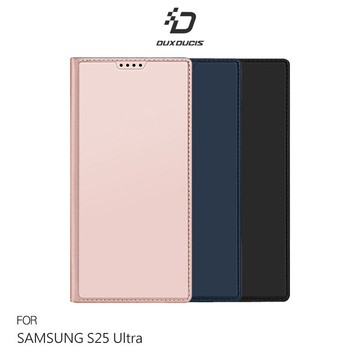 DUX DUCIS SAMSUNG 三星 Galaxy S25 Ultra S25U SKIN Pro 皮套 側翻皮套 插卡 可立 保護套 手機套 膚感皮套