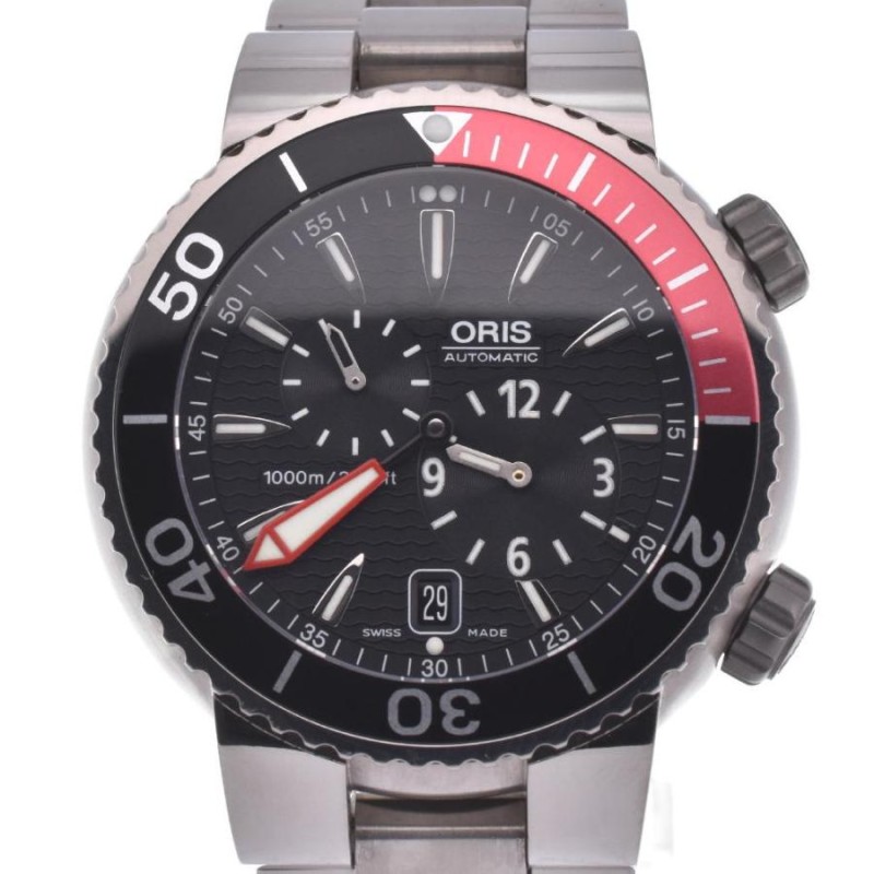 ☆良品☆保証書付 【ORIS】オリス TT1 プロ ダイバーズ デイト 7541 チタン 自動巻き メンズ J#120025 |  LINEブランドカタログ