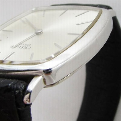 電池交換済 18金 セイコー クレドール 5930 5370 K18 腕時計 メンズ クォーツ レザーベルト SEIKO CREDOR |  LINEブランドカタログ