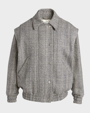 Journey Herringbone Bomber Jacket