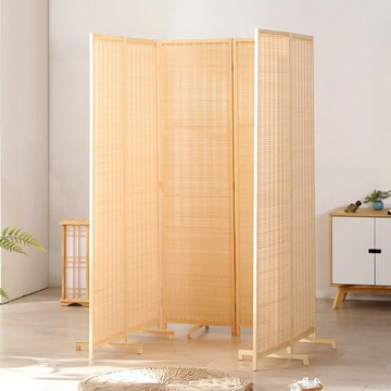 開立統編/免運 竹編屏風隔斷客廳移動可折疊臥室擋床遮擋簾家用擋門玄關特價清倉 SFY/PDD 公司貨 快速出貨